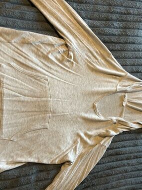 adidas Light Beige Pullover Hoodie